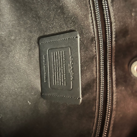 Coach Signature Canvas Laptop/Briefcase - Picture 4 of 4